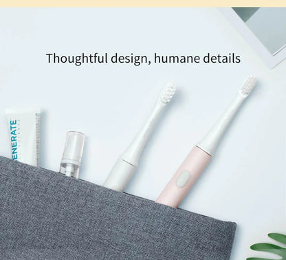 Cepillo de Dientes Sónico Eléctrico - Resistente Al Agua y Recargable por Usb