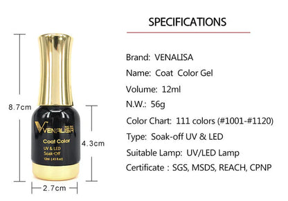 Esmalte de Uñas de Gel Uv Led Esmalte de Uñas de Gel Uv Led