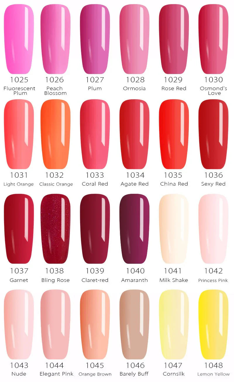 Esmalte de Uñas de Gel Uv Led Esmalte de Uñas de Gel Uv Led