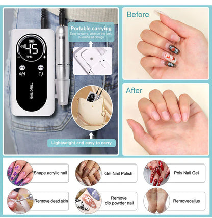 Set de Manicura y Lima de Uñas para Llevar
