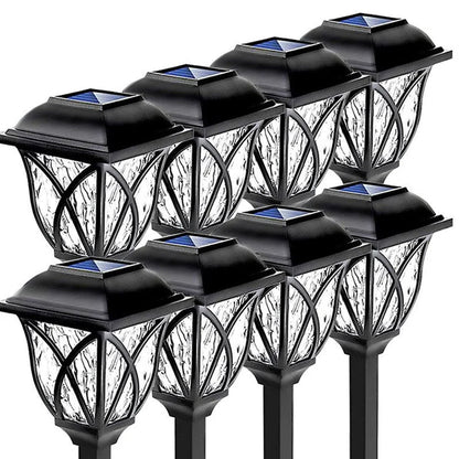 Iluminación Solar De Jardín Con Encanto Natural - Elegantes Lámparas Para Exteriores Lámparas Solares De Jardín Con Encanto Natural