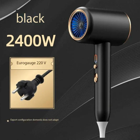Secador de Pelo de Alto Rendimiento de 2400w con Función de Aire Frío y Caliente - Tecnología Iónica
