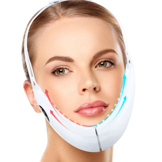 Estimulador Facial Ems con Terapia Led - Lifting Facial y Eliminador de Papada