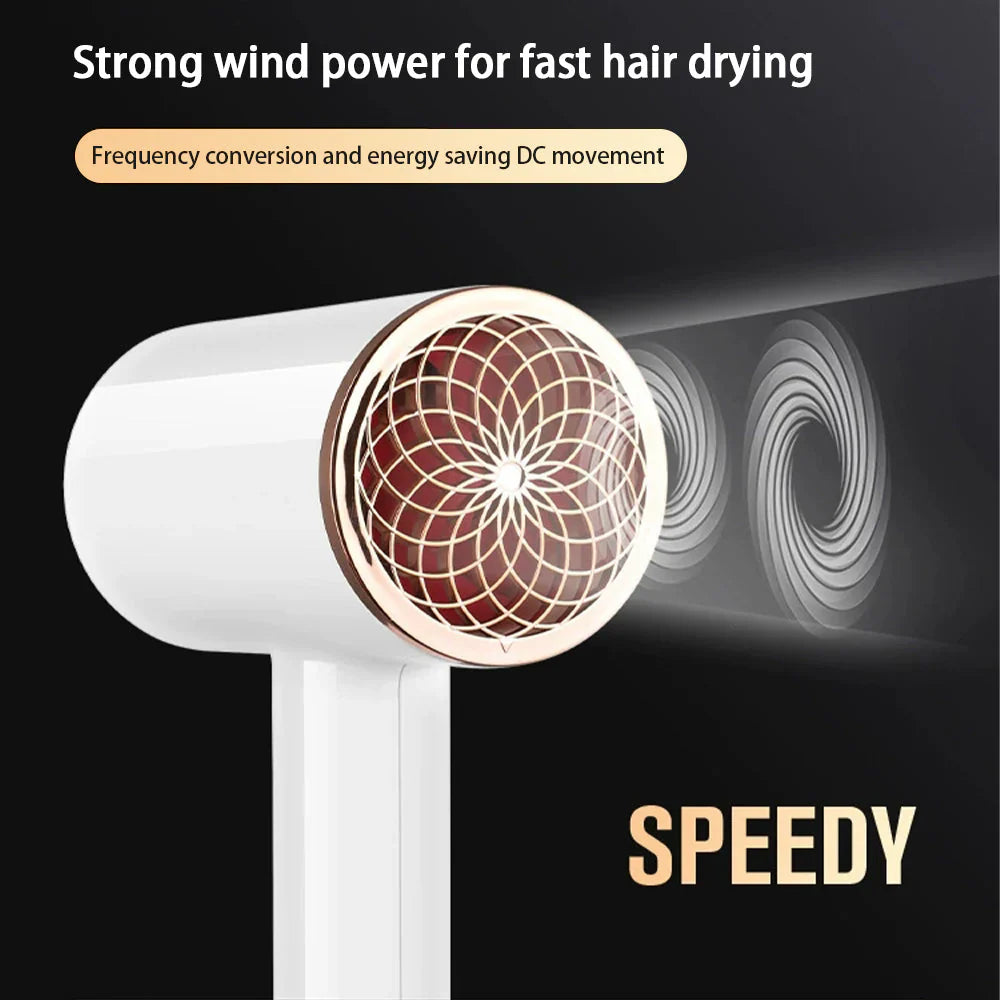 Secador de Pelo de Alto Rendimiento de 2400w con Función de Aire Frío y Caliente - Tecnología Iónica