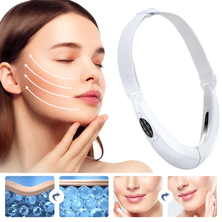Estimulador Facial Ems con Terapia Led - Lifting Facial y Eliminador de Papada