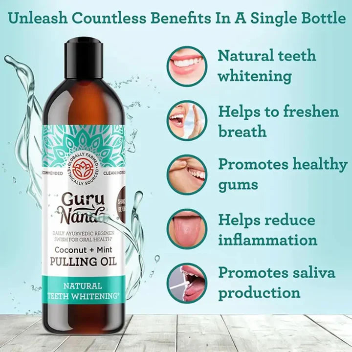 Aceite Bucal Cocomint - 7 Aceites Esenciales y Vitaminas para el Cuidado Bucal Aceite Bucal Cocomint