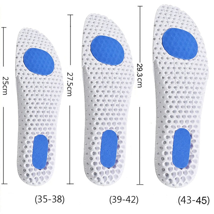 Suelas De Confort De Gel Que Absorben Los Impactos