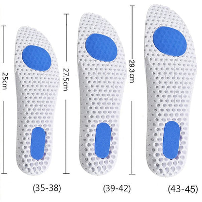 Suelas De Confort De Gel Que Absorben Los Impactos