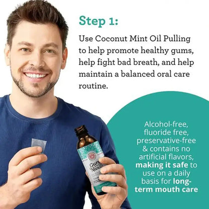 Aceite Bucal Cocomint - 7 Aceites Esenciales y Vitaminas para el Cuidado Bucal Aceite Bucal Cocomint