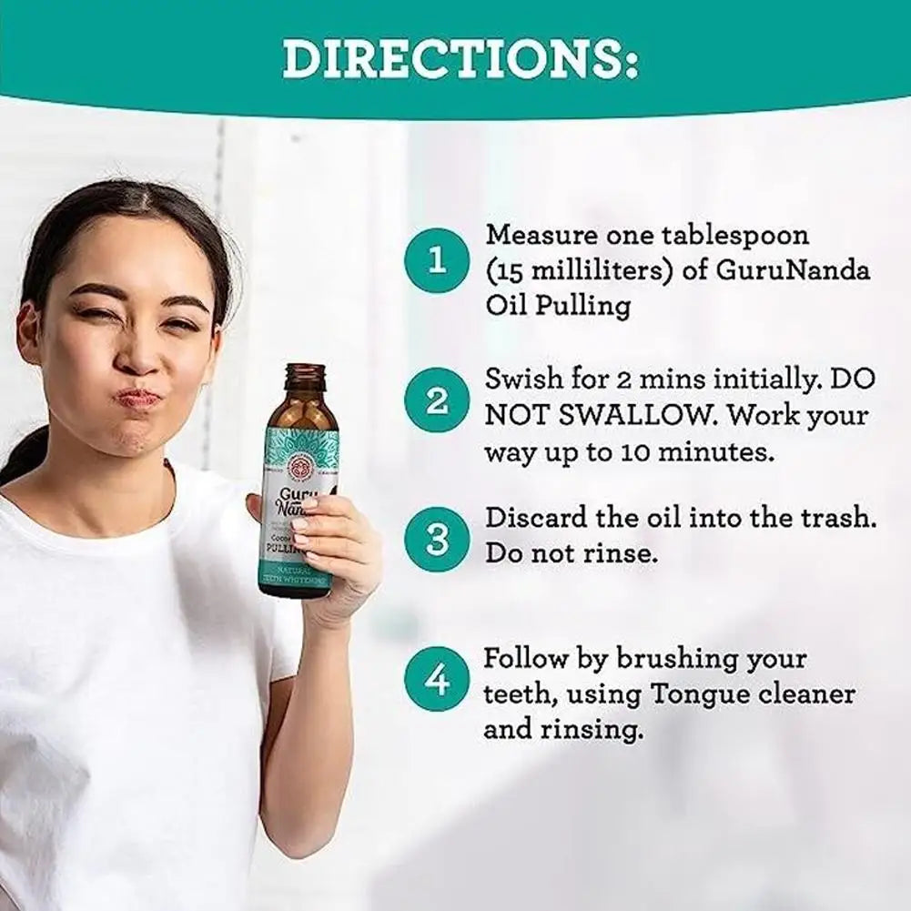 Aceite Bucal Cocomint - 7 Aceites Esenciales y Vitaminas para el Cuidado Bucal Aceite Bucal Cocomint