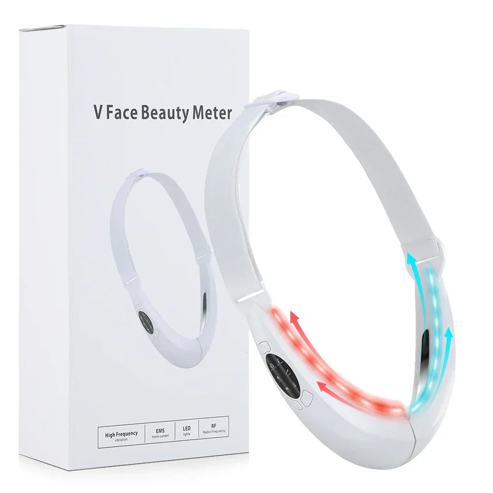 Estimulador Facial Ems con Terapia Led - Lifting Facial y Eliminador de Papada