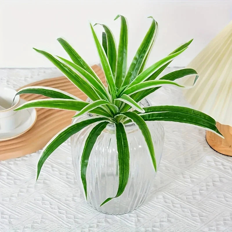 Planta De Césped Artificial - Planta Decorativa Para El Hogar Y La Oficina