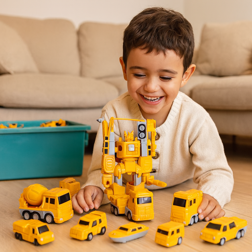 Vehículos magnéticos transformables