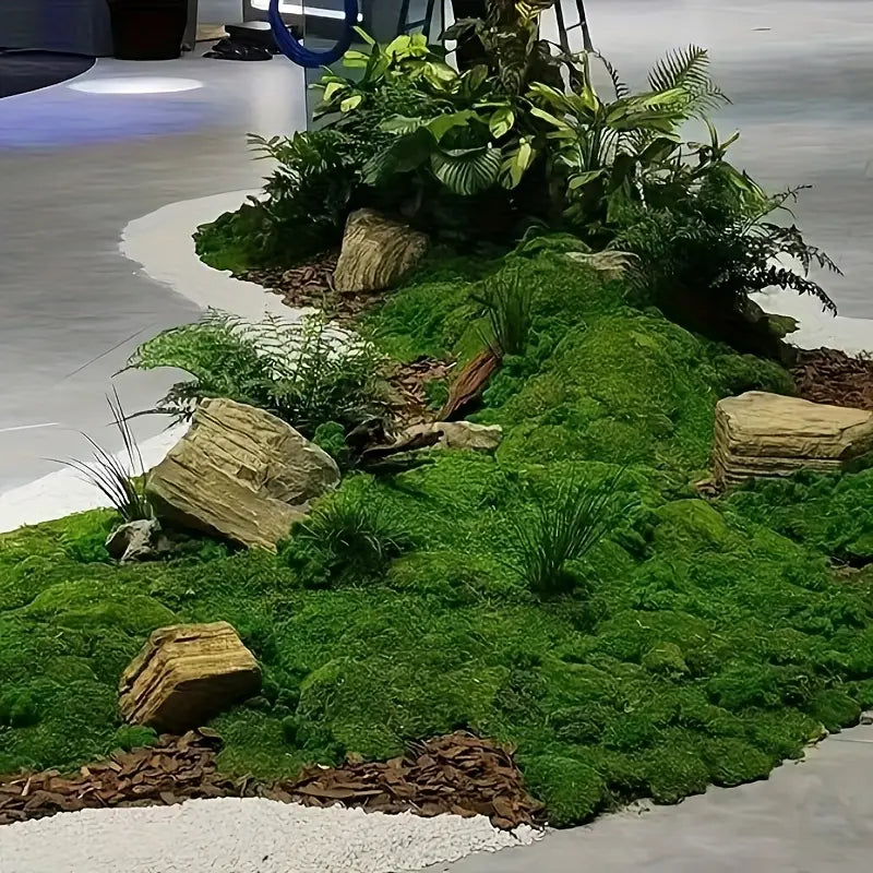 Pieza De Cobertura De Musgo - Ornamento De Escamas De Musgo Para Decoración Y Paisajismo