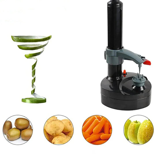 Peladora Automática De Frutas Y Verduras Con Un Solo Botón