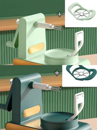 Sencillo Pelador de Verduras y Frutas con Manivela Manual - para Pelar sin Esfuerzo para Pelar sin Esfuerzo