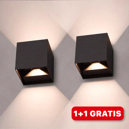 Moderno Aplique Led De Diseño Cúbico Luz De Pared Led De Diseño Cúbico