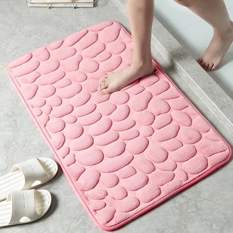 Estera De Baño Antideslizante De Espuma Con Memoria Y Alfombrilla De Estar