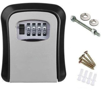Caja Central Para Llaves Segura - Caja Fuerte Para Llaves Resistente A La Intemperie Con Código