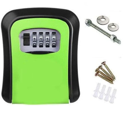Caja Central Para Llaves Segura - Caja Fuerte Para Llaves Resistente A La Intemperie Con Código