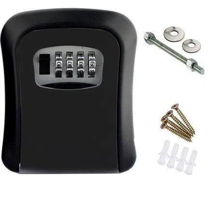 Caja Central Para Llaves Segura - Caja Fuerte Para Llaves Resistente A La Intemperie Con Código
