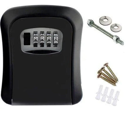 Caja Central Para Llaves Segura - Caja Fuerte Para Llaves Resistente A La Intemperie Con Código