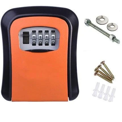 Caja Central Para Llaves Segura - Caja Fuerte Para Llaves Resistente A La Intemperie Con Código