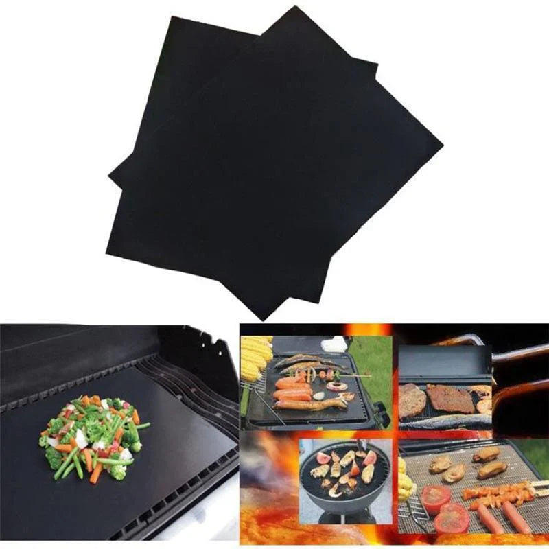 Set De Parrilla Antiadherente Y Alfombrilla Para Hornear