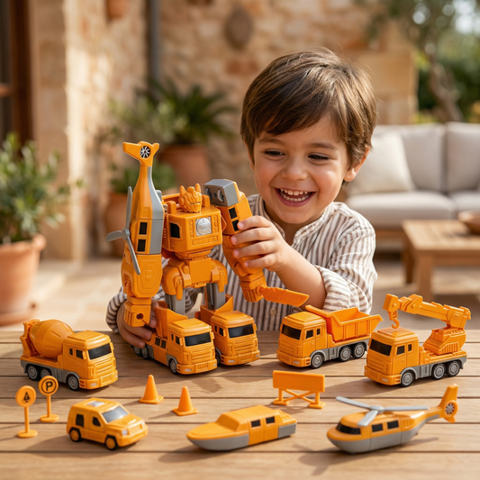 Vehículos magnéticos transformables