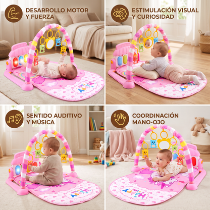 Alfombra de juego para bebés Kick & Play