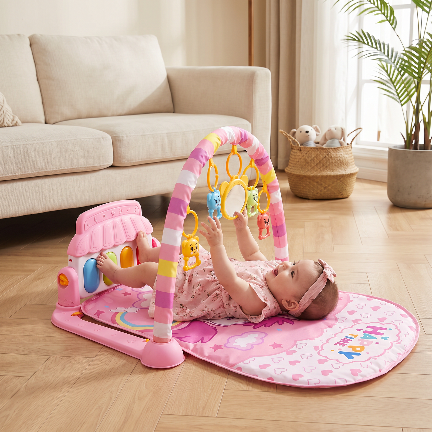 Alfombra de juego para bebés Kick & Play