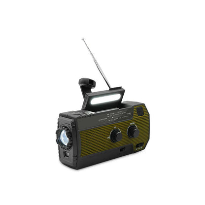 Radio De Emergencia Portátil Con Energía Solar - 5 Fuentes De Alimentación Para La Máxima Fiabilidad