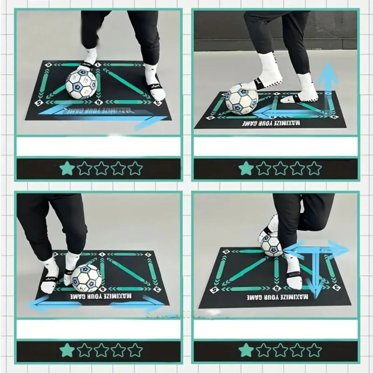 Estera De Entrenamiento De Fútbol Interactiva