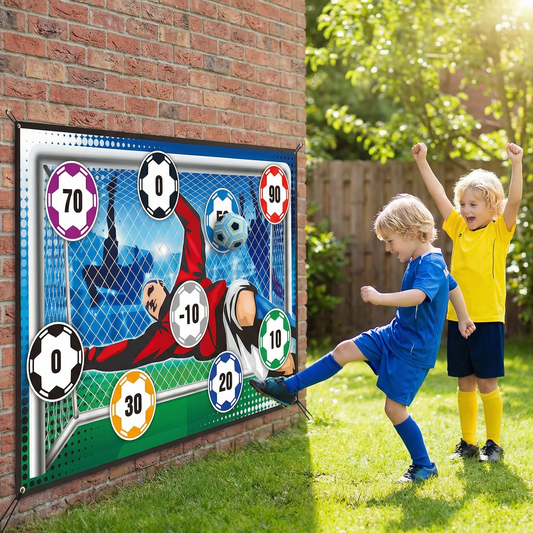 Muro Adherente para Tiros de Fútbol – Set de Entrenamiento y Juego para Interiores y Exteriores