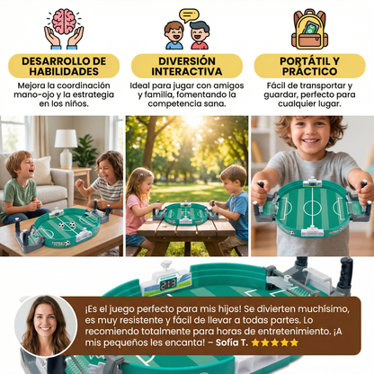 Mini Futbolín de Mesa