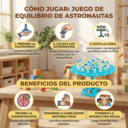 Juego de Equilibrio de Astronautas