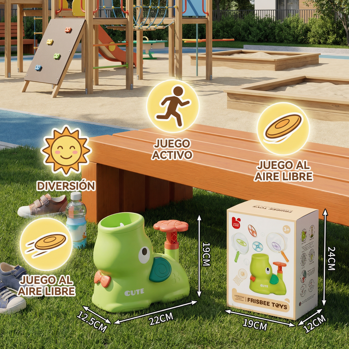 Lanzador de Discos Voladores