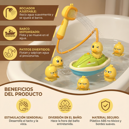 Juego de juguetes de baño para bebés