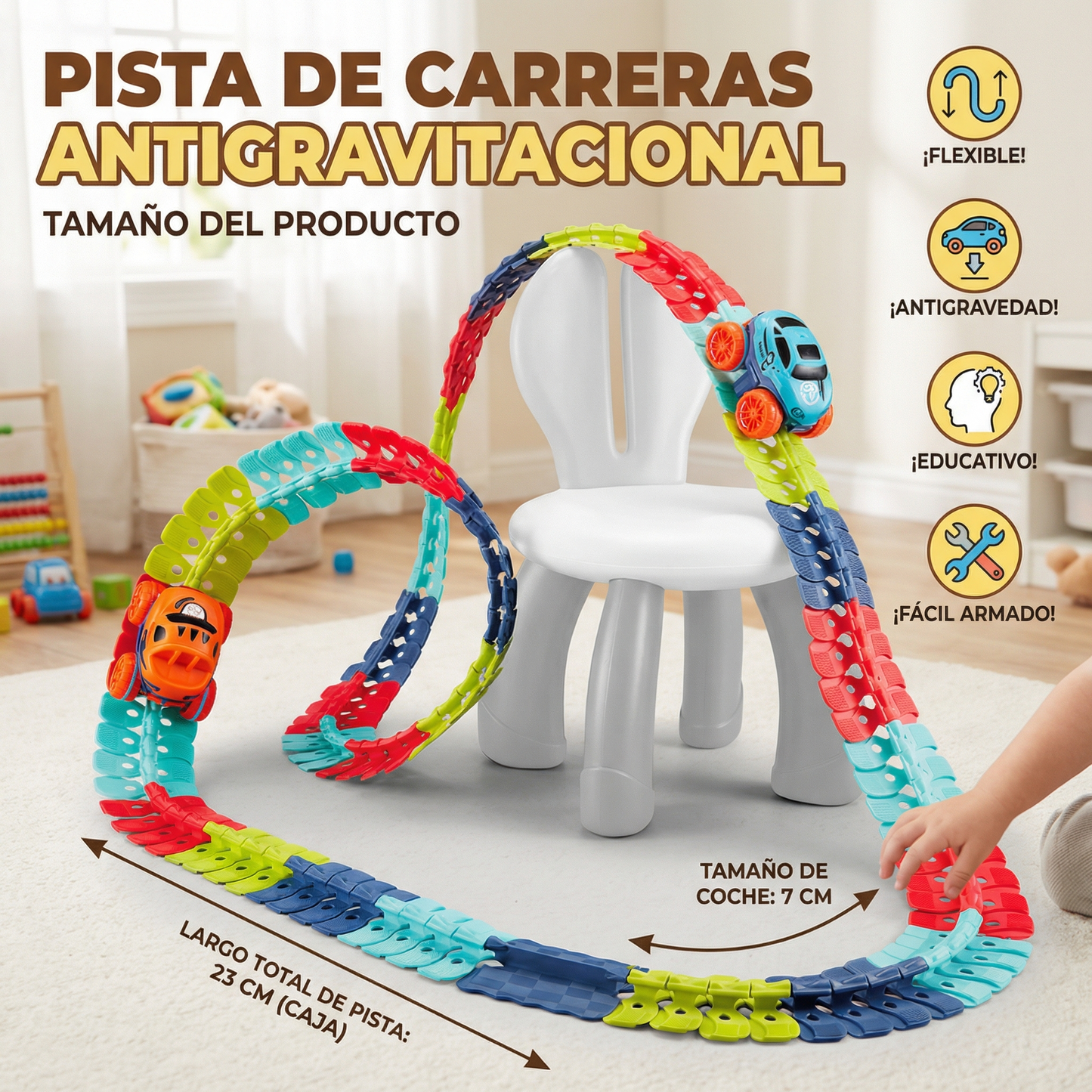 Pista de carreras antigravitacional