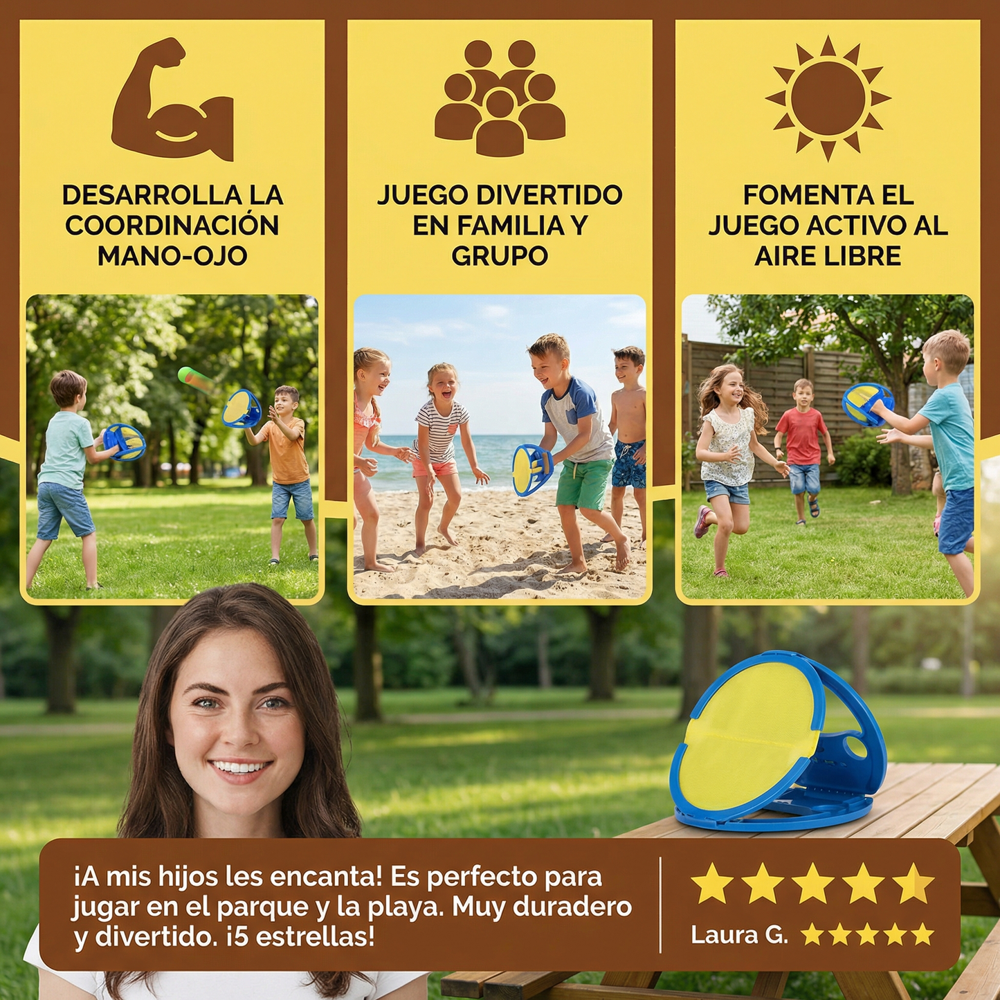 Juego de pelota divertida para atrapar