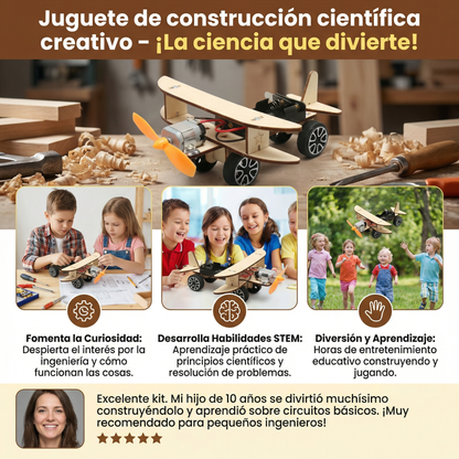 Juguete de construcción científica creativo – ¡La ciencia que divierte!