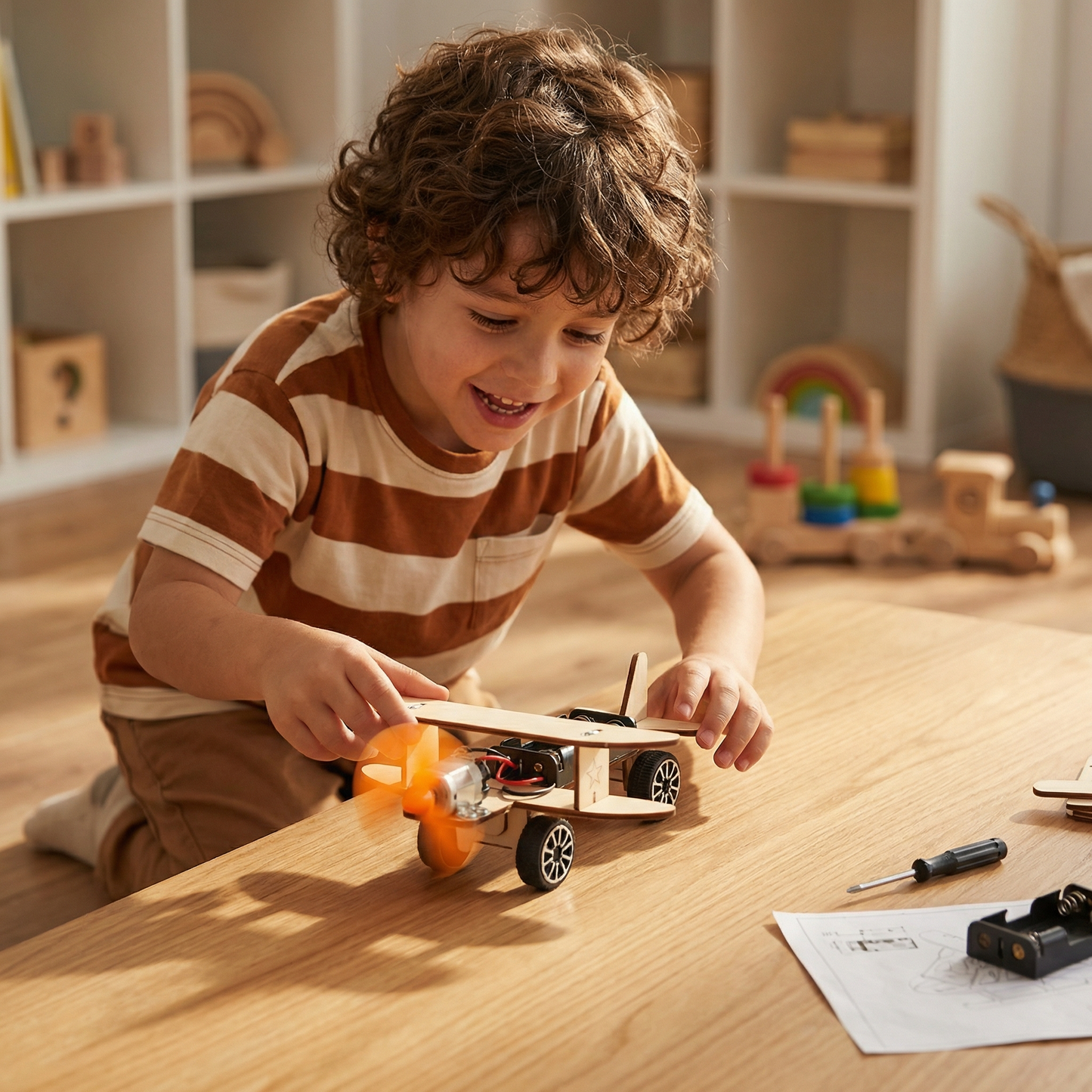 Juguete de construcción científica creativo – ¡La ciencia que divierte!