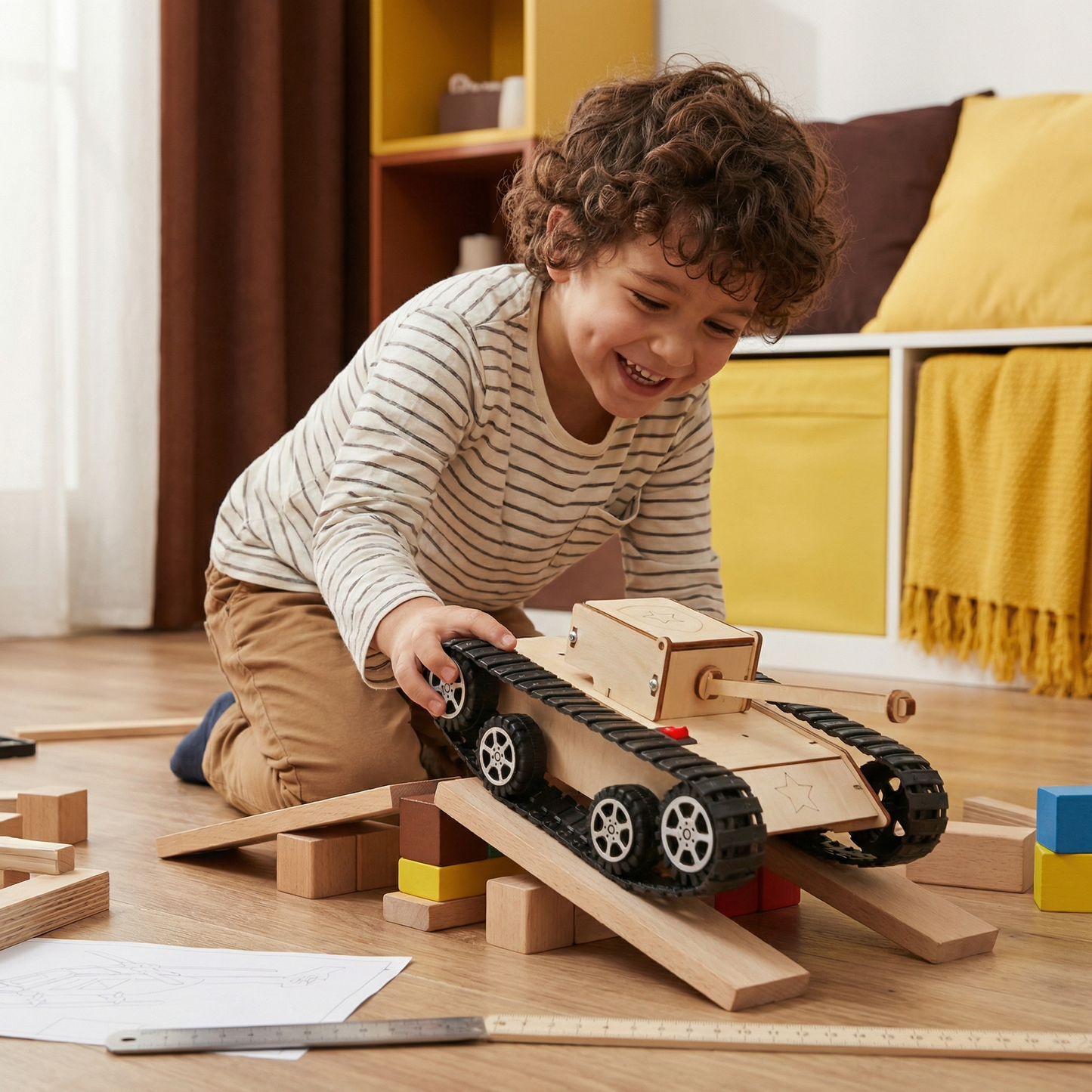 Juguete de construcción científica creativo – ¡La ciencia que divierte!