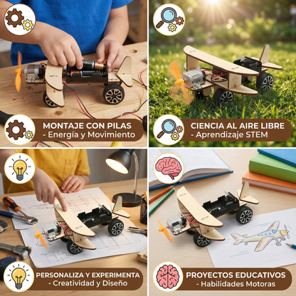 Juguete de construcción científica creativo – ¡La ciencia que divierte!