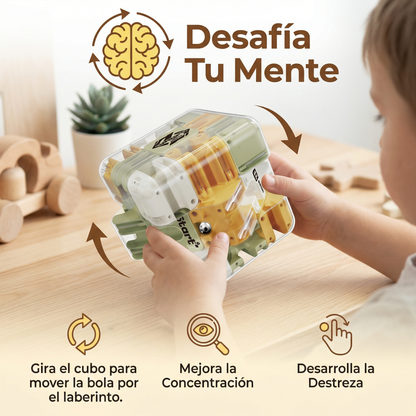 Cubo Rompecabezas Laberinto 3D