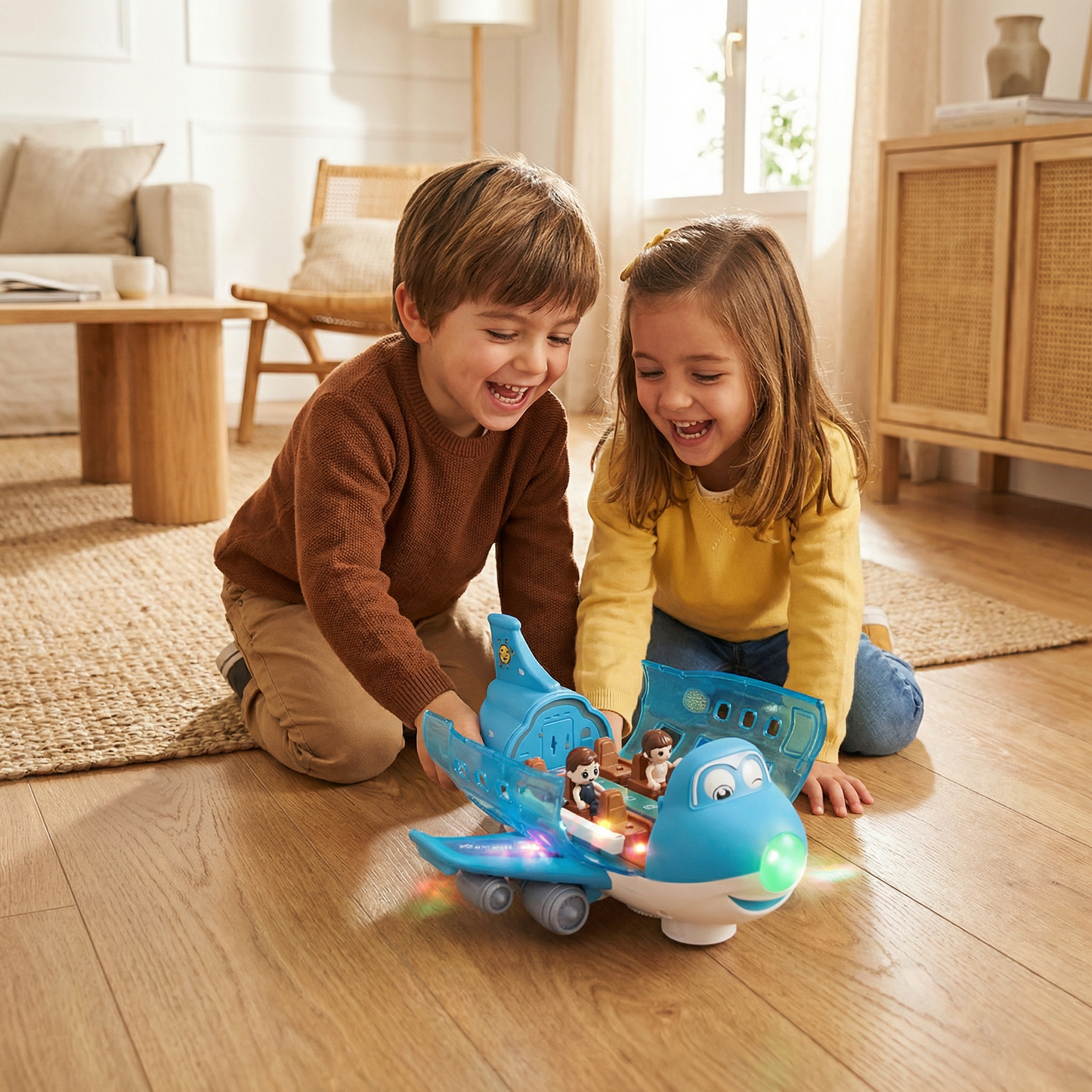 Juguete de avión divertido y danzante