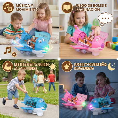 Juguete de avión divertido y danzante