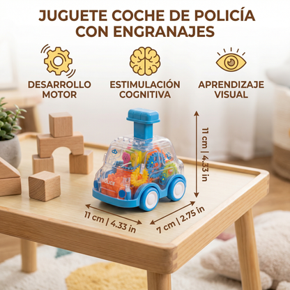 ¡Presiona y avanza – Coches de engranajes!