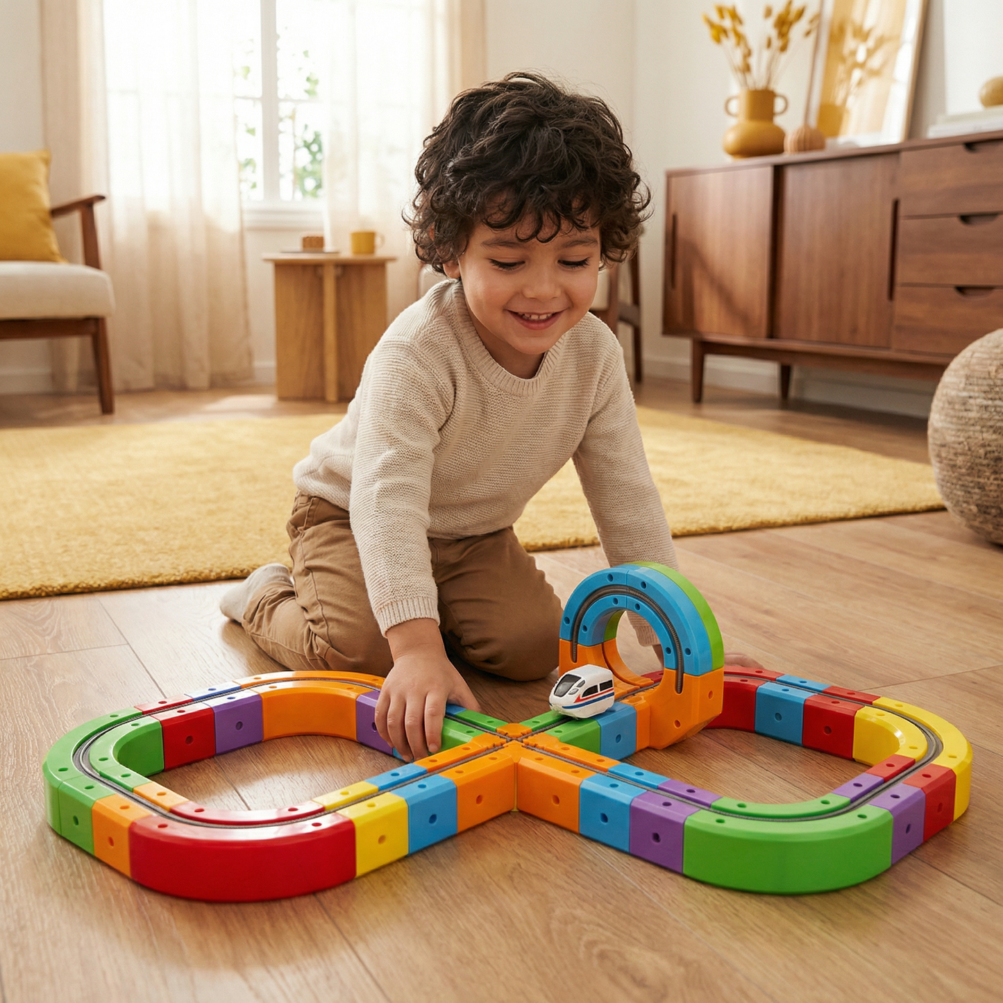 Tren mágico de cubos – juguete para niños