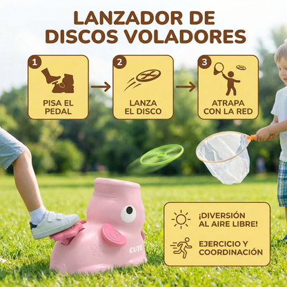 Lanzador de Discos Voladores